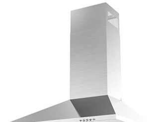 Ciarra Hotte Aspirante 60cm Evacuation Ou Recyclage 380 M³/h 3 Vitesses D'aspiration Filtre à Graisse Alu Acier Inox Hotte Murale Cuisine Extracteur D'air