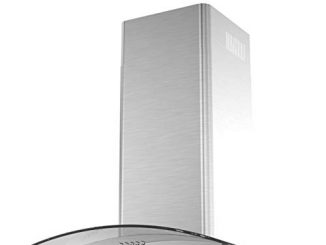 Ciarra Hotte Aspirante De Cuisine 60cm, En Inox Et Verre,56db, Evacuation De 550m³/h