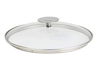 Cristel K20p Couvercle En Verre Bombé Platine