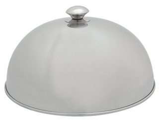 Cuisinart Lpl01e Cloche De Cuisson Barbecue Et Plancha, Acier Brillant