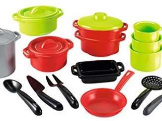 Jouets Ecoiffier 991 Sachet De Casseroles Pour Enfants 100 % Chef 19 Pièces Dès 18 Mois Fabriqué En France
