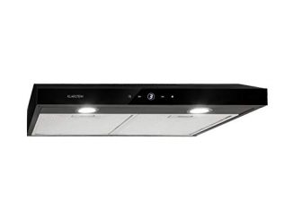 Klarstein Contempo Neo Hotte Encastrable Hotte Aspirante, Air évacué/circulant, Largeur 60 Cm, Débit D'évacuation: 175 M³/h, Sensecontrol : Commande Tactile, Montage Mural Ou Encastré