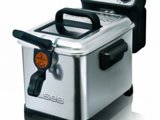 Seb Fr404800 Friteuse Filtra Pro Design Inox Cuve Amovible Argenté 4 L 2300 W