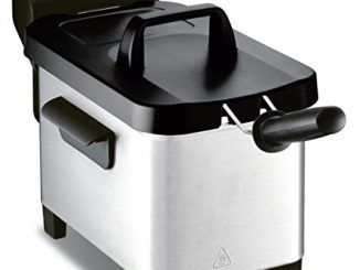 Tefal Fr331070 Friteuse Semi Pro Easy Pro 3l Zone Froide Et Couvercle De Rangement Gris/noir