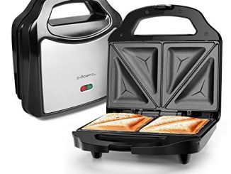Aigostar Cieplo Steel 30cex Grill Pour Sandwichs De 700 W En Acier Inoxydable. Qualité Et Garantie Propre. Garanti Sans Bpa.