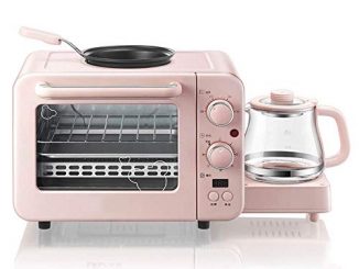 Barir Multifonction Petit Déjeuner Mini électrodomestiques Four Gâteau De Cuisson Poêle à Frire Chaude Boire Pot Grille Pain, Multifonctions Petit Déjeuner Centre