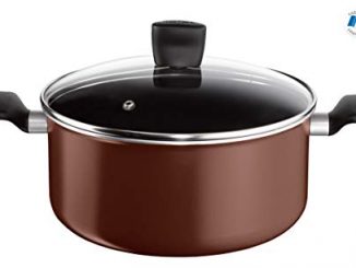 Extra Brownie Faitout 24 Cm/4,7l + Couvercle En Verre Gaz