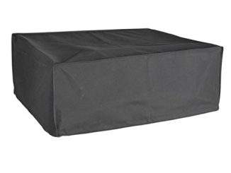 Green Club Housse De Protection Pour Plancha à Poser Haute Qualité Polyester L 45 X L 60 X H 25 Cm Couleur Anthracite
