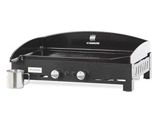 Happy Garden Le Marquier Plancha Au Gaz Original Adela 260 2 Brûleurs 5,4kw