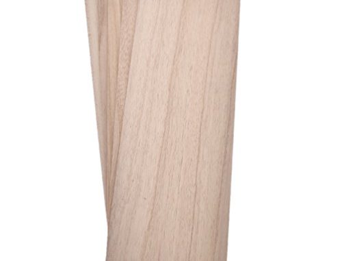 Hongma 10 Pcs Plaque Bois Maquette Planche Balsa Modèle 300x100mm Boiserie Artisanal Diy